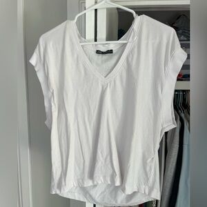 Zara white top